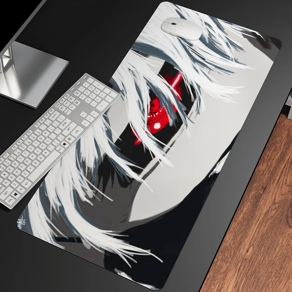 

Tokyo Ghoul Gamer Keyboard PC Computers Pad on The Table Pad Mouse Gaming Setup Gamer Kawaii Accessories Computer Mousepad Anime