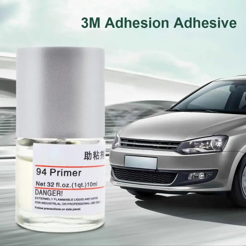 

10ML 94 Primer Double Sided Tape Adhesive Adhesion Promoter Car Door Kitchen Bathroom Accessories Styling Enhanced Viscosity