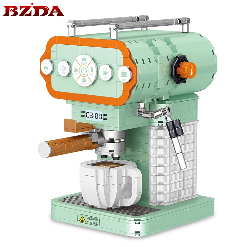 

Конструктор BZDA детский «ромбовидный город», 640 шт.