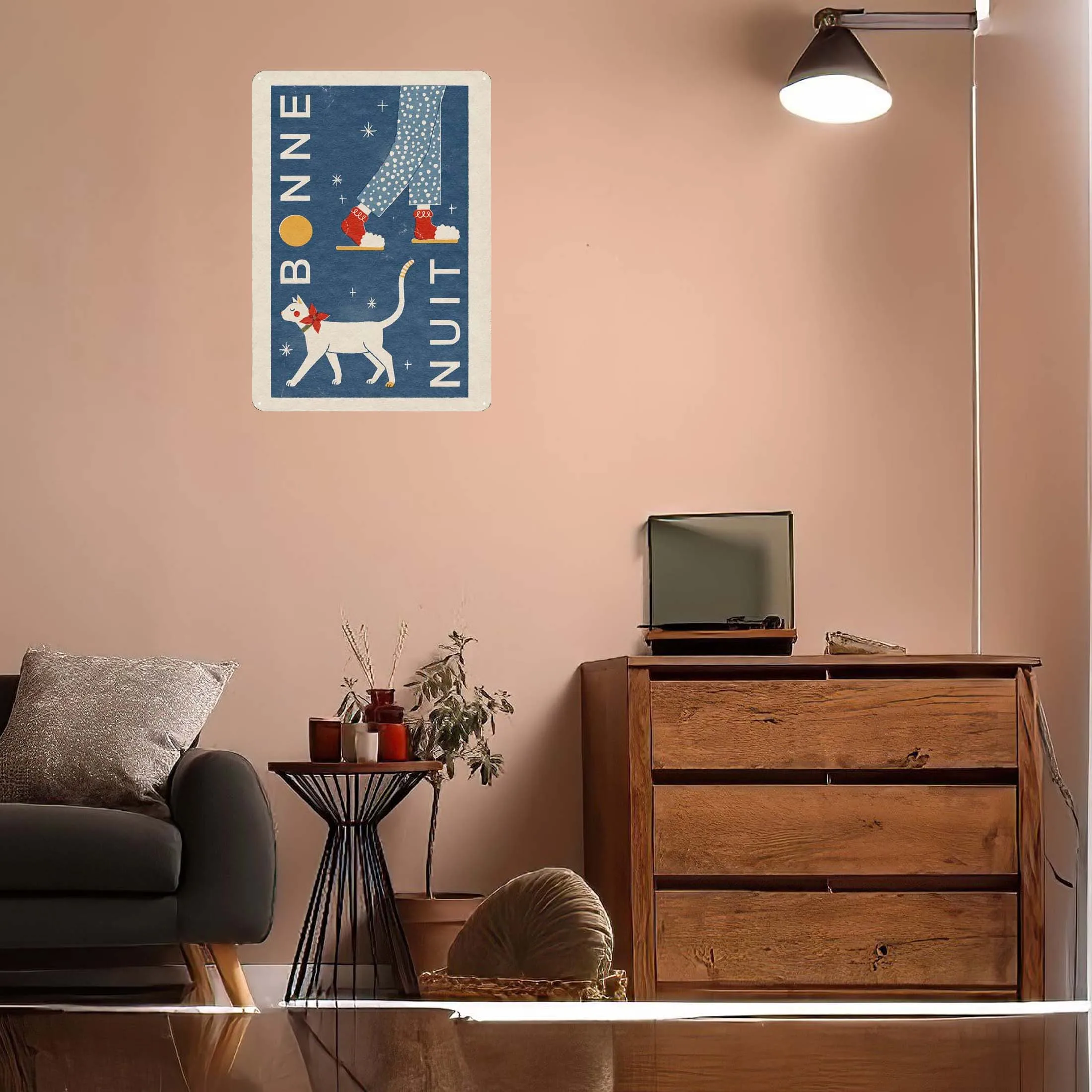 Настраиваемые плакаты на стену Юлия Дойтер настенные металлические жестяные