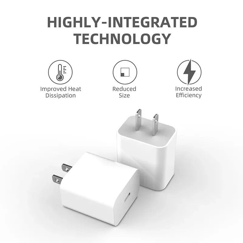 

20W Quick Charge USB-C Charger 3.0 USB Fast Charging Adapter Fast Charger for iPhone 12 11 XR X Xs 8 Phone Charger