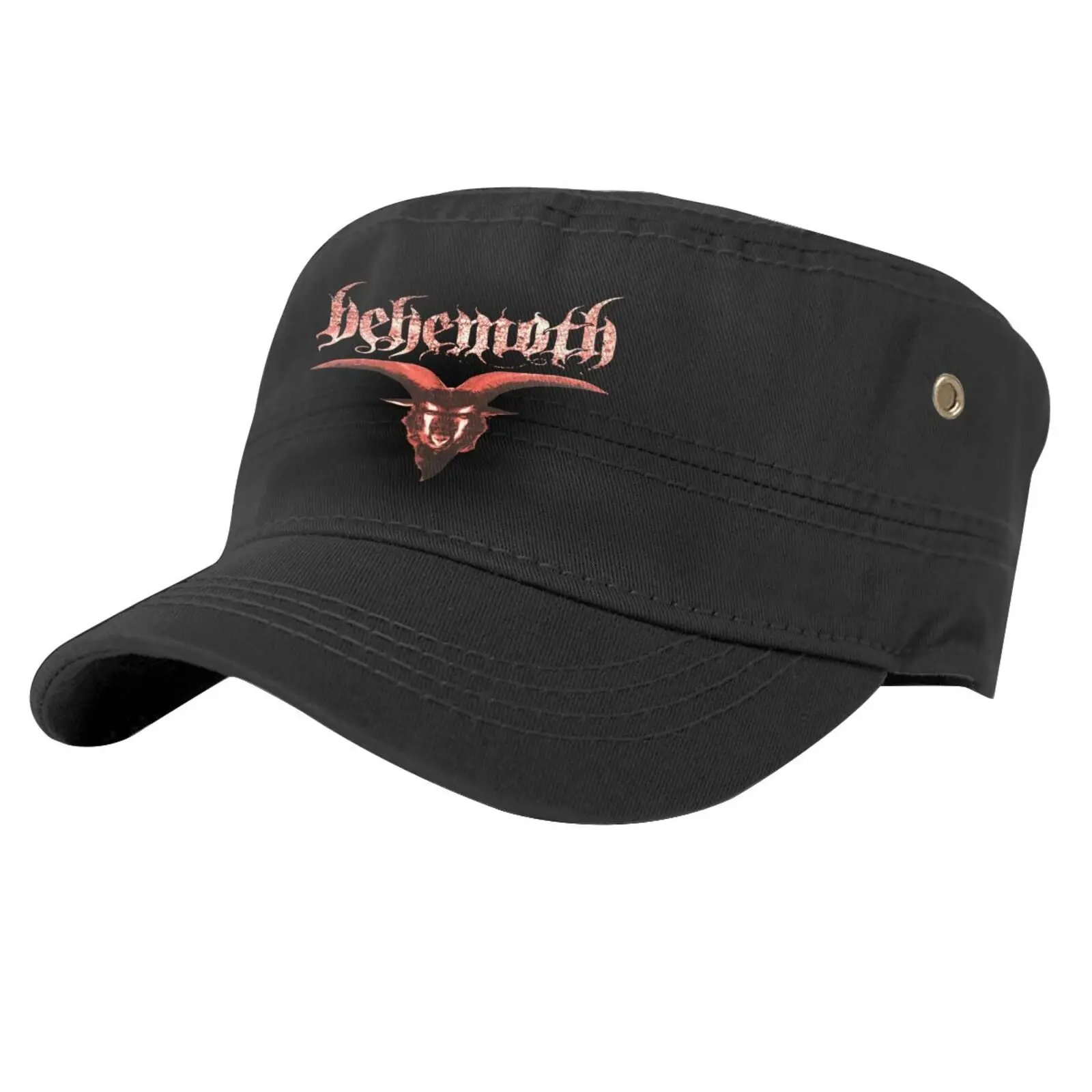 

Behemoth 2008 Conjuration Goat Horn Cap Sun Hats Trucker Cap Hat Men Beret Women Hat For Boy Beanies For Men Hat Balaclava Man