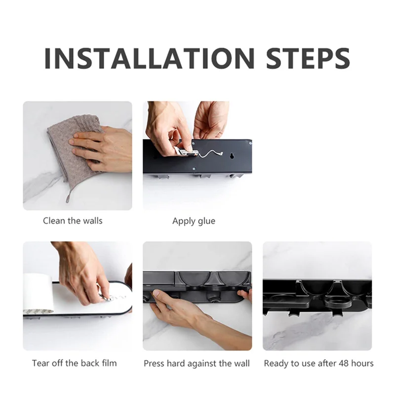 настенный стеллаж для хранения кофейного сервиза Portafilter диаметром 51 мм с