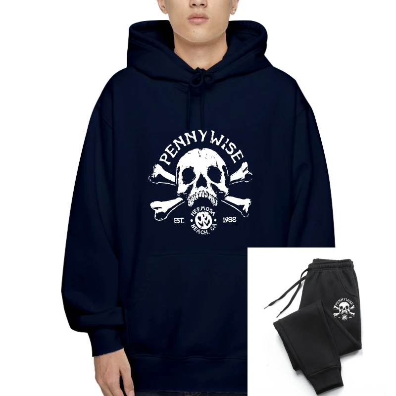 

Pennywise Hermosa Beach Ca Skull New Men T-Sweatshirt Hoodies Skate Punk Punk Rock Melodic Present Casual Outerwear