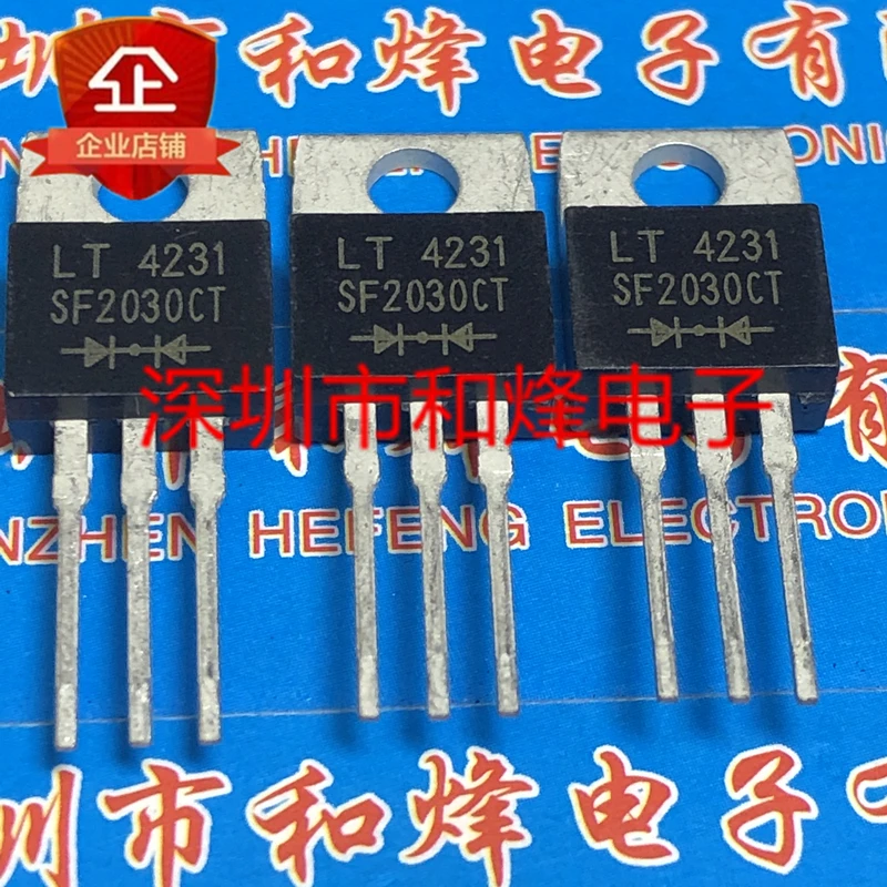 

5PCS-10PCS SF2030CT TO-220 300V 20A New And Original On Stock