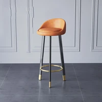 kitchen stool dining chairs luxury bar soft backrest home dining chairs outdoor terrace sedie pranzo household items ww50dc