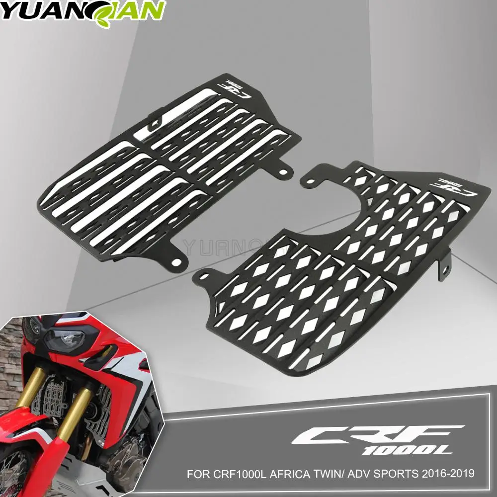 

Motorcycle CRF 1000 L Africa Twin Radiator Grille Guard Cover For Honda Africa Twin CRF1000L Sports ADV 2016 2017 2018 2019