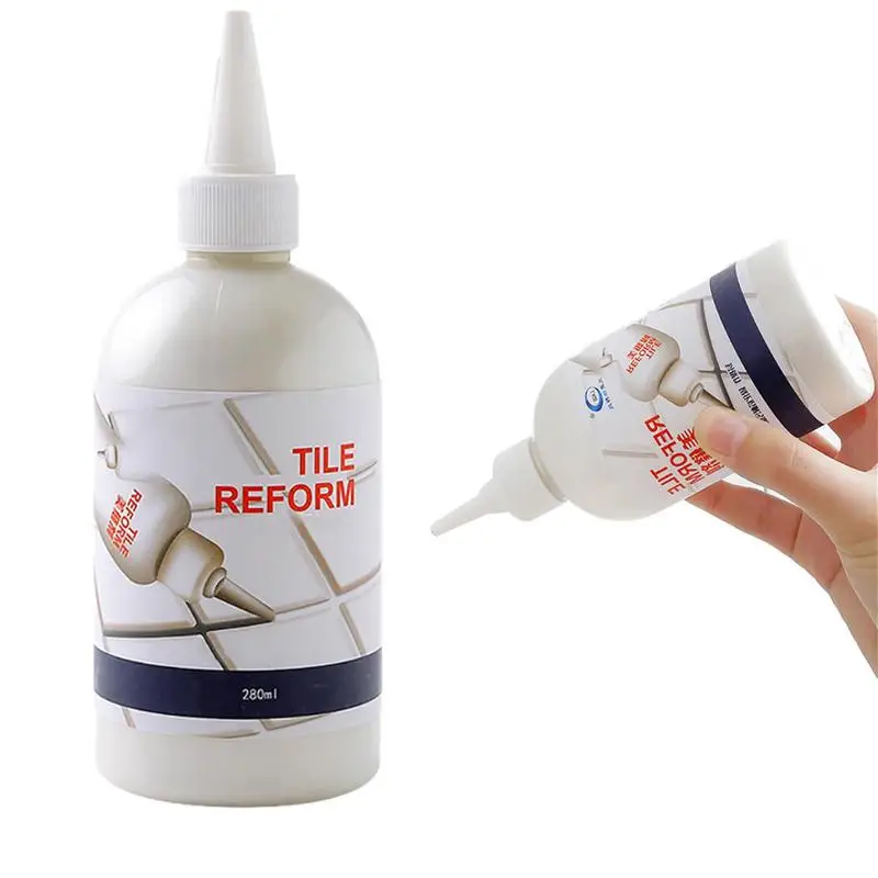 

150ML Tile Gap Refill Agent Grouting Fill Tile Glue Sealer Repair Porcelain Ceramic Glue Floor Gap Fillin Beauty Sewing Agent