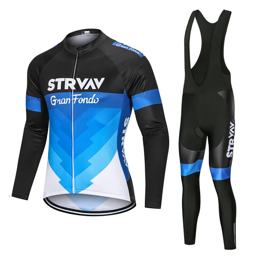 

Men's Long-sleeved Spring And Autumn New Cycling Clothing Shirts 2022 Strvav Comfortable Dreathable Anti-UV Cycling Clothing