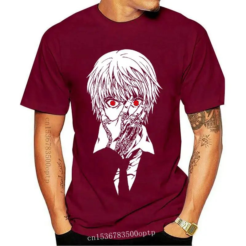Mens clothing   Kurapika Hxh Hunter X Hunter Anime Unisex T-Shirt Tee Men T Shirt Fashion Printed Tshirt Pure Cotton Men Cospla