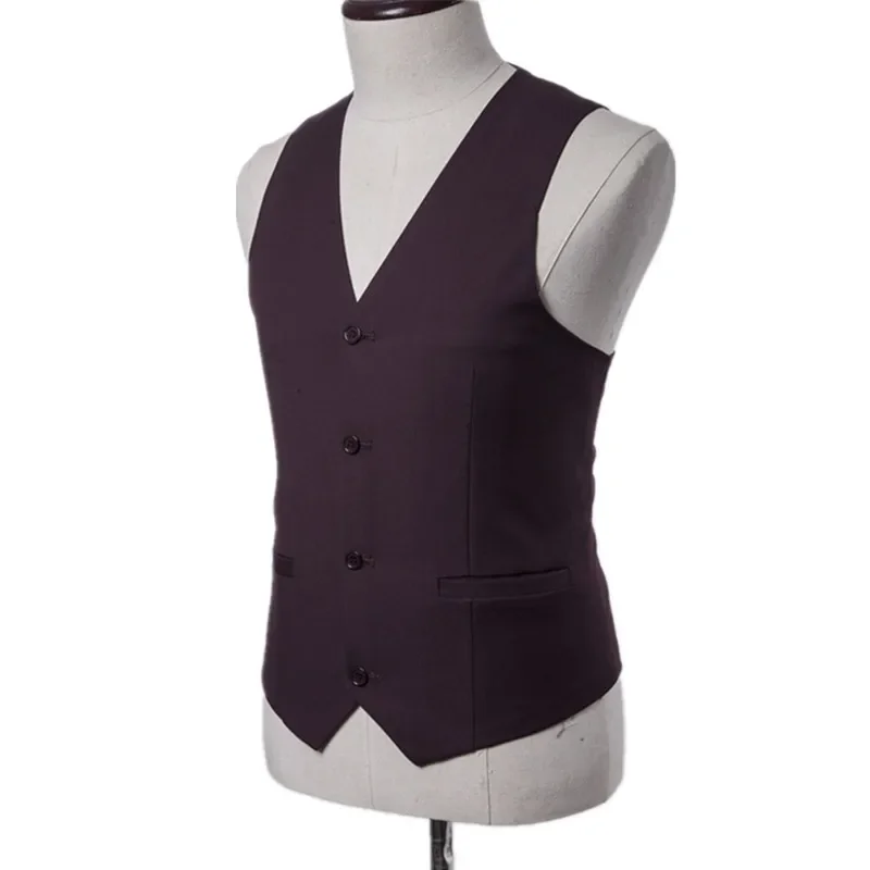 Мужской костюм из двух предметов с воротником-стойкой в китайском стиле/мужской