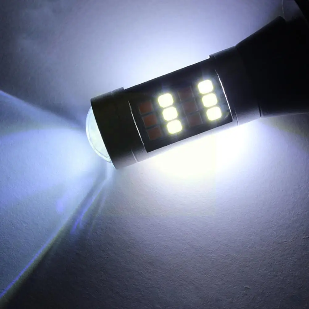 

1 Пара 1156 P21W S25 BA15S / 1156 PY21W BAU15S 42LED Canbus DRL хосветильник s светильник поворота двойной режим для светильник освещения Y8R4