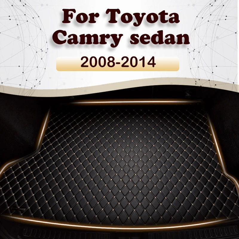 

Коврик для багажника автомобиля для Toyota Camry sedan 2008 2009 2010 2011 2012 2013 2014, пользовательские автомобильные аксессуары, украшение интерьера автомобиля
