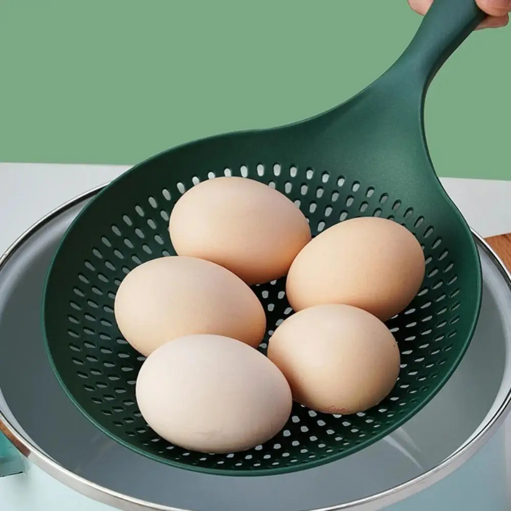 

Pan Colanders Strainers Noodle Spoon Kitchen Large Round Mesh Large Colander Non-stick Filter Spoon Wholesale Hot Japanese-style