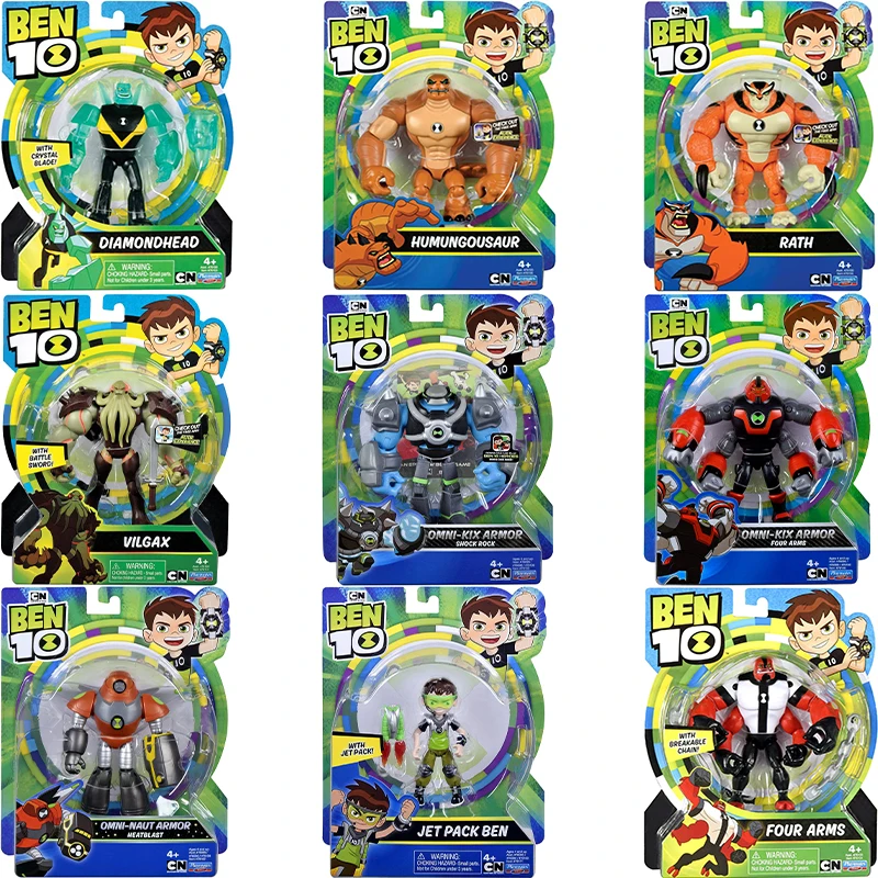 Фигурки героев мультфильма «инопланетянин сила», оригинальные игрушки Ben10, кукольная протекторная игрушка
