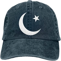flag of pakistan casquette cowboy hat casual hat outdoor sports baseball cap black