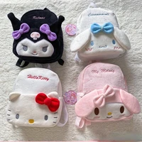 bags for women kawaii backpack sanrio hello kitty bag cute sister everyday joker plush portable cartoons on both shoulders bag