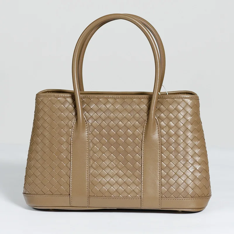 

Italian imported Sheep leather tote bag for women's leather carrying shoulder bag