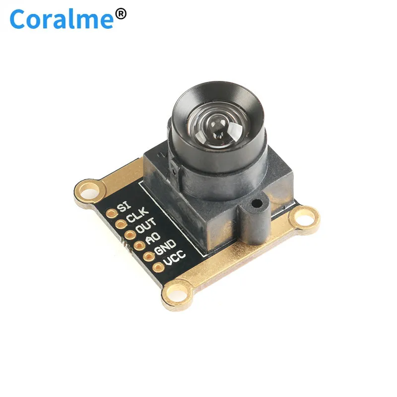 TSL1401CL Linear Sensor 128X1 CCD Camera Ultra Wide Angle Lens 120 Degree Black and White Line Tracking Module |