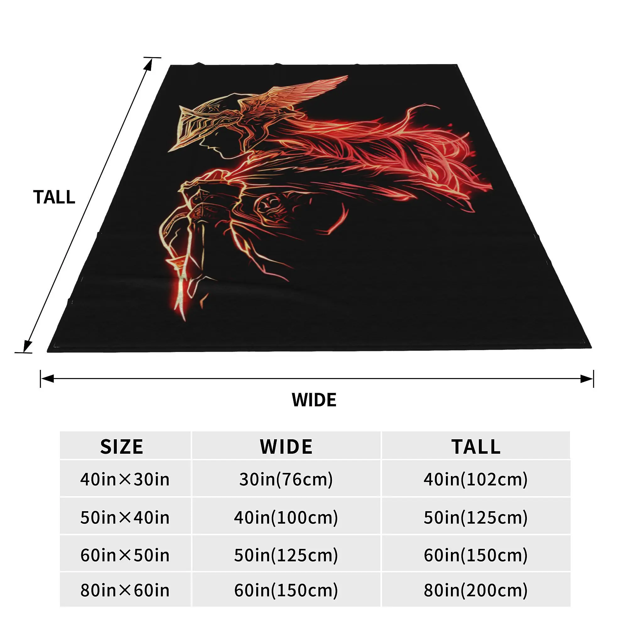 Одеяло с удлиненными кольцами покрывало богини маления Мерч ультрамягкое лезвие