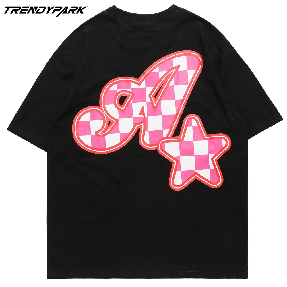 

Футболка мужская с круглым вырезом, хлопок, креативный принт с надписью, уличная одежда в стиле Харадзюку, Повседневная японская рубашка с к...