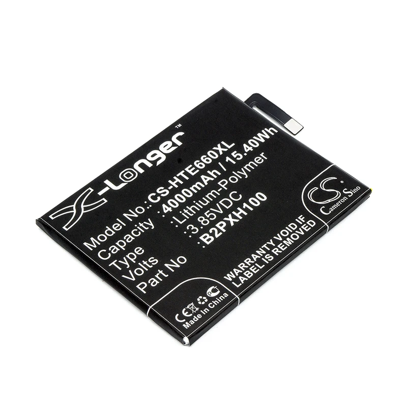 

Аккумулятор B2PXH100 35H00264-00M, 4000 мАч, для HTC One X10 X10