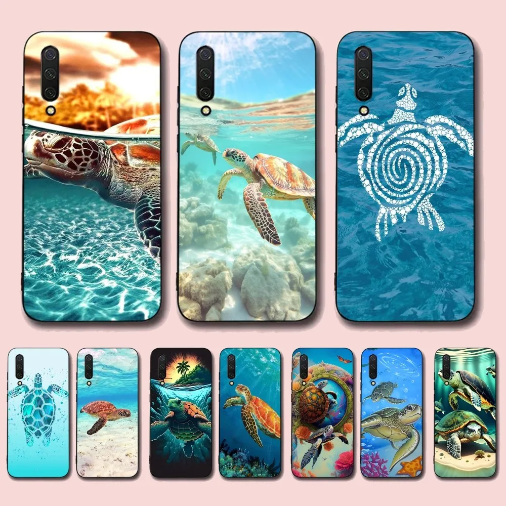 

Sea Turtle Phone Case For Xiaomi Mi 5X 8 9 10 11 12 Lite Pro 10T PocoX3pro PocoM3 Note 10 Pro Lite