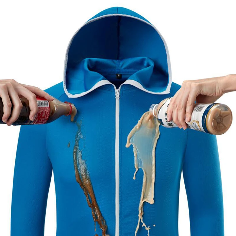 

Мужская одежда для рыбалки и рыбалки, уличная одежда с капюшоном для кемпинга и пешего туризма, технологичные гидрофобные куртки, водонепроницаемые быстросохнущие анти-обрастание