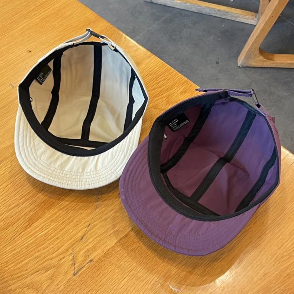 Универсальная однотонная бейсболка с короткими полями быстросохнущая шляпа от