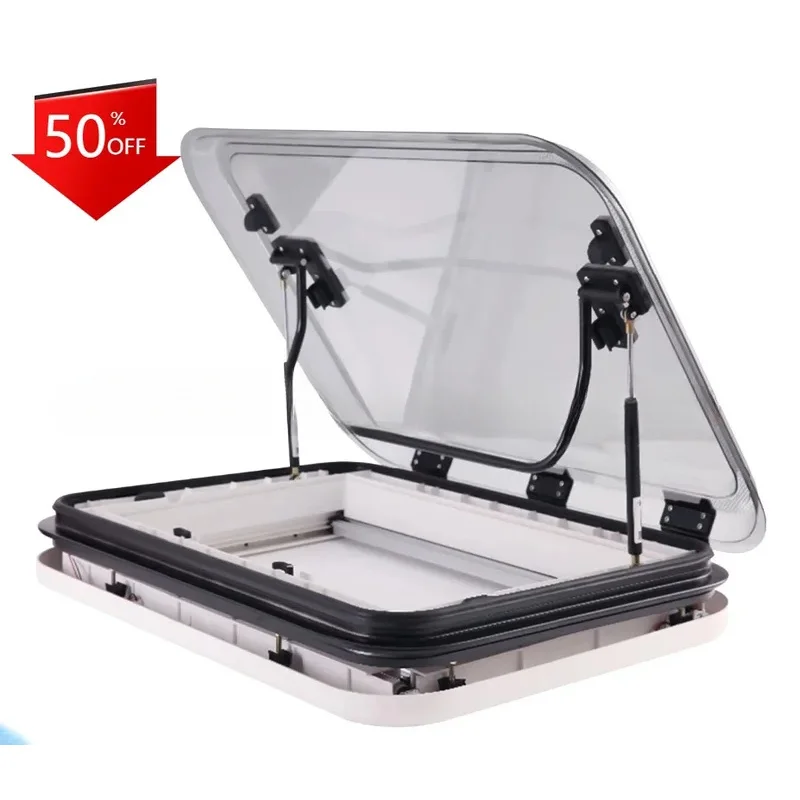 Регулируемый большой фургон RV Skylight крыша вентиляция 3 размера с светодиодный