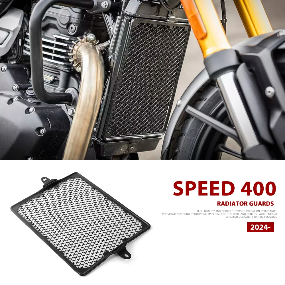 Новинка для Speed 400 Speed400 SPEED 2024 2025 аксессуары мотоциклов черная решетка радиатора