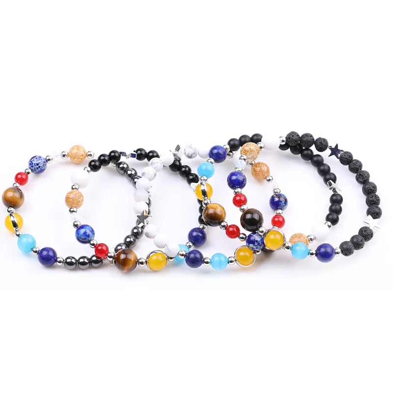 Браслет с бусинами из Натурального Гематита для мужчин и женщин |