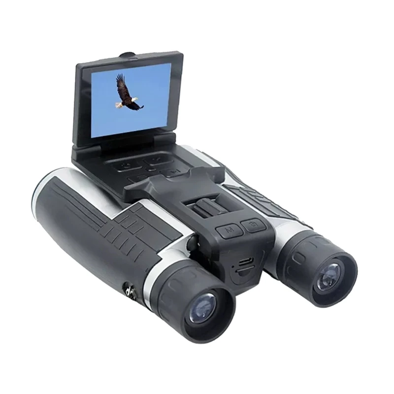 

1Set FS608R Microscope LCD Binocular Telescope Camera HD 1080P 5MP Digital 12X For Hunting Camping Photo Video Recording