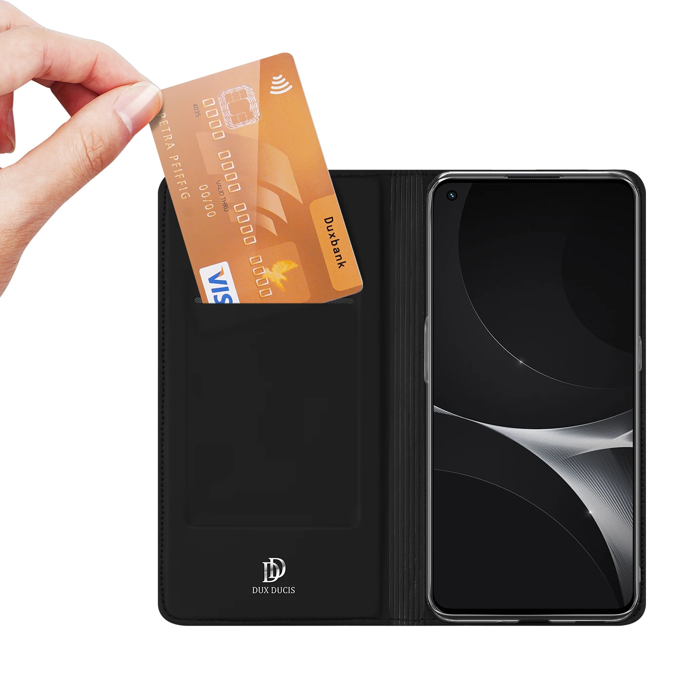 

For Realme GT2/GT Neo2 Case DUX DUCIS Skin Pro Flip Cover Luxury Leather Wallet Phone Case Full Good Protection Steady Stand