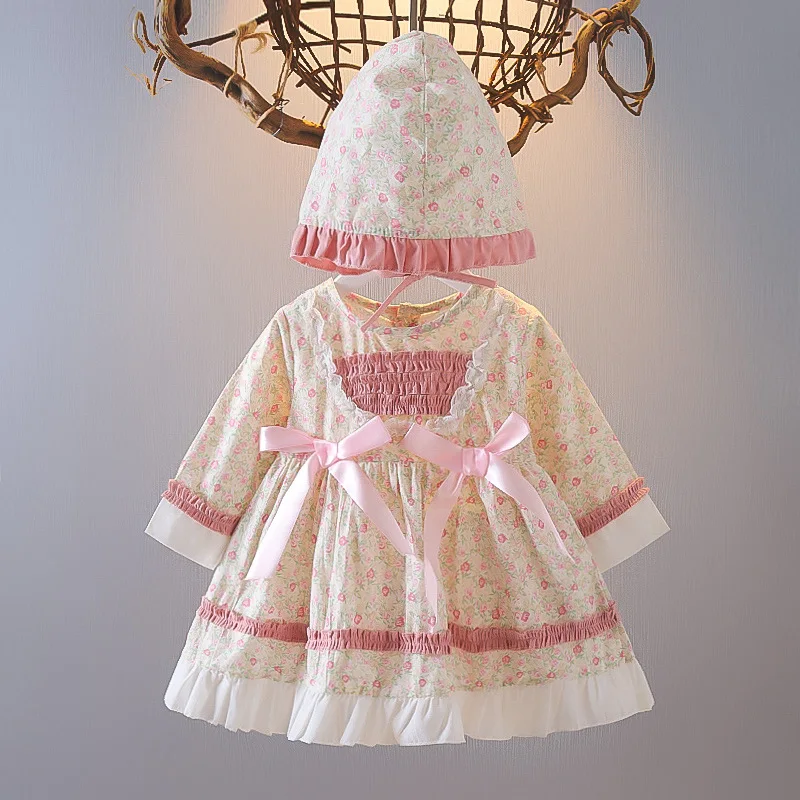 

Toddler Baby Girl Dress Autumn New Style Sweet Long Sleeve Princess Dress A-line Dress Kid Clothes Baby Vestido