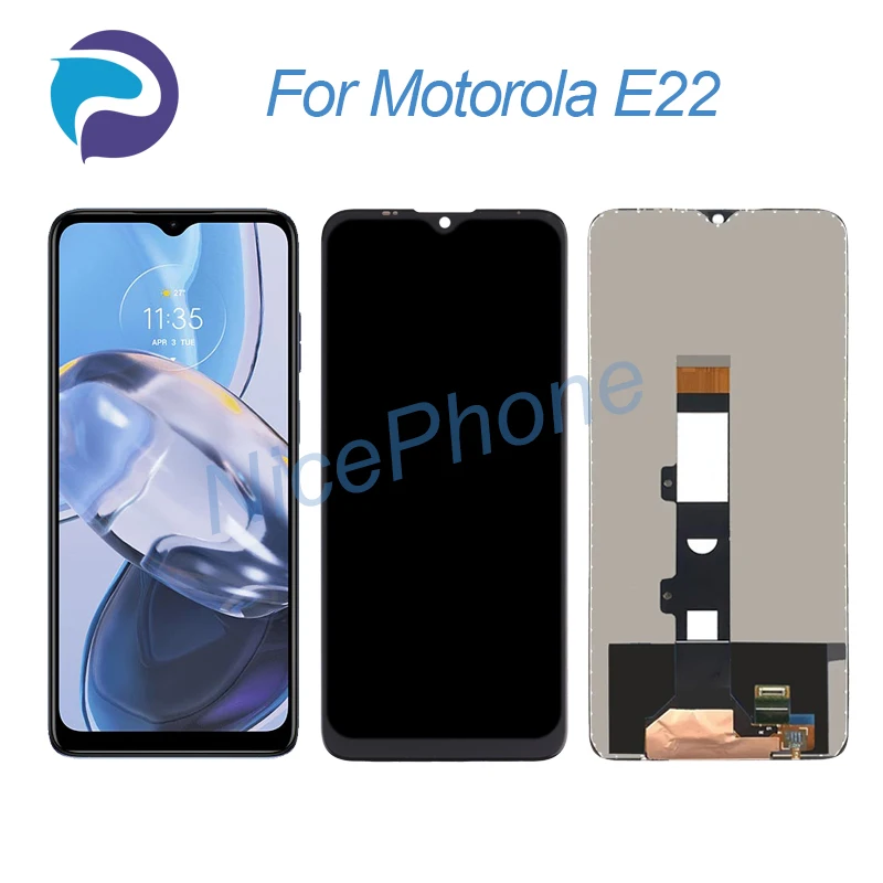 

for Motorola E22 LCD Display Touch Screen Digitizer Assembly Replacement 6.5" E22 Screen Display LCD