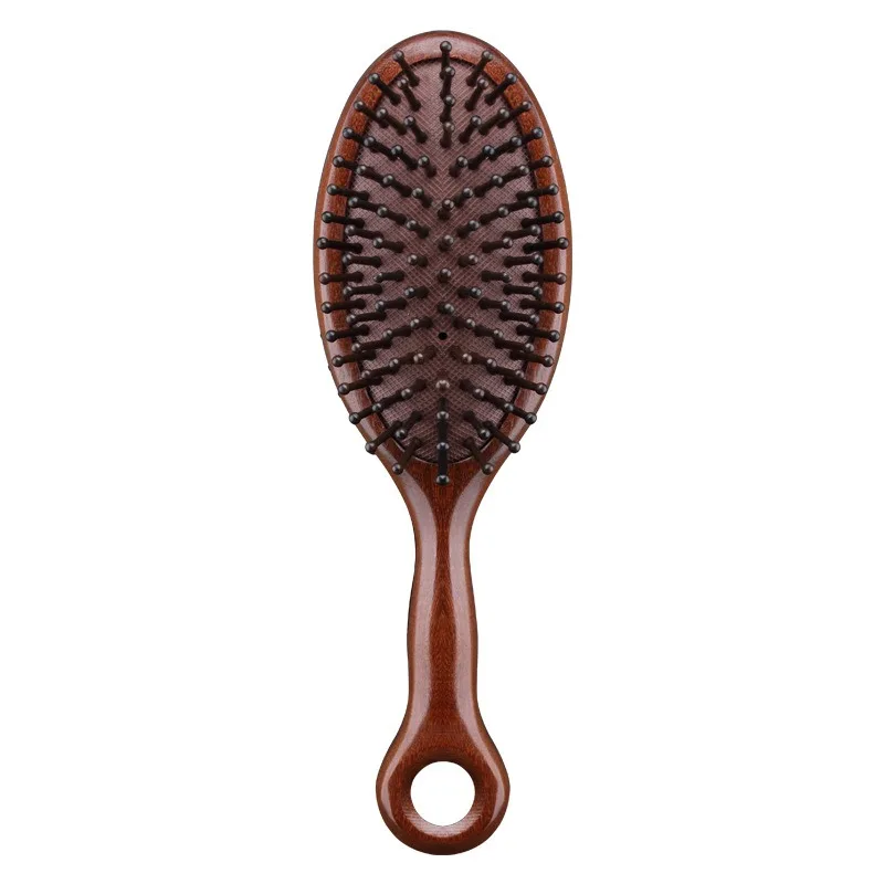 Description Picture 5 of itemNatural Sandalwood Comb Scalp Massage Relax Airbag Brush Head Blood Circulation Smooth Hair Anti Static Wooden Massage