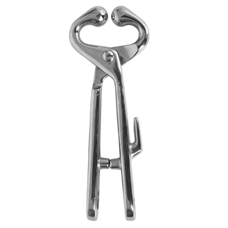 

Cattle Nose Ring Livestock Stainless Steel Livestock Bull Cow Nose Lead Cattle Nose Pliers Bovine Clip For Farm Ranch