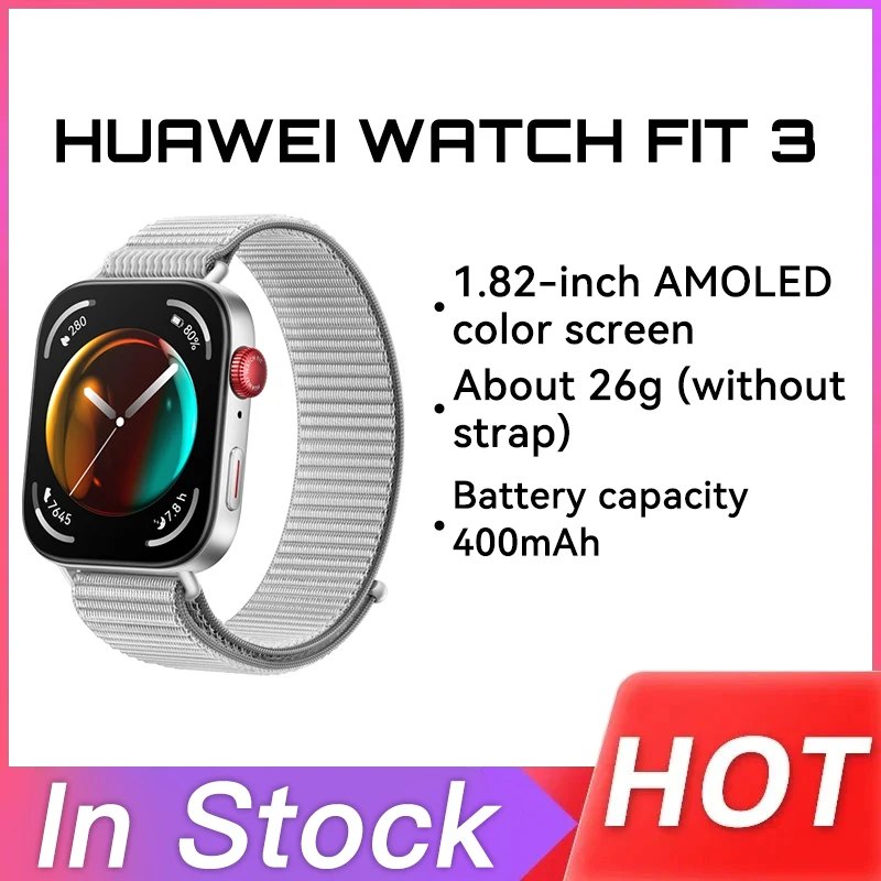 Умные часы Huawei Watch Fit 3 цвет в ассортименте