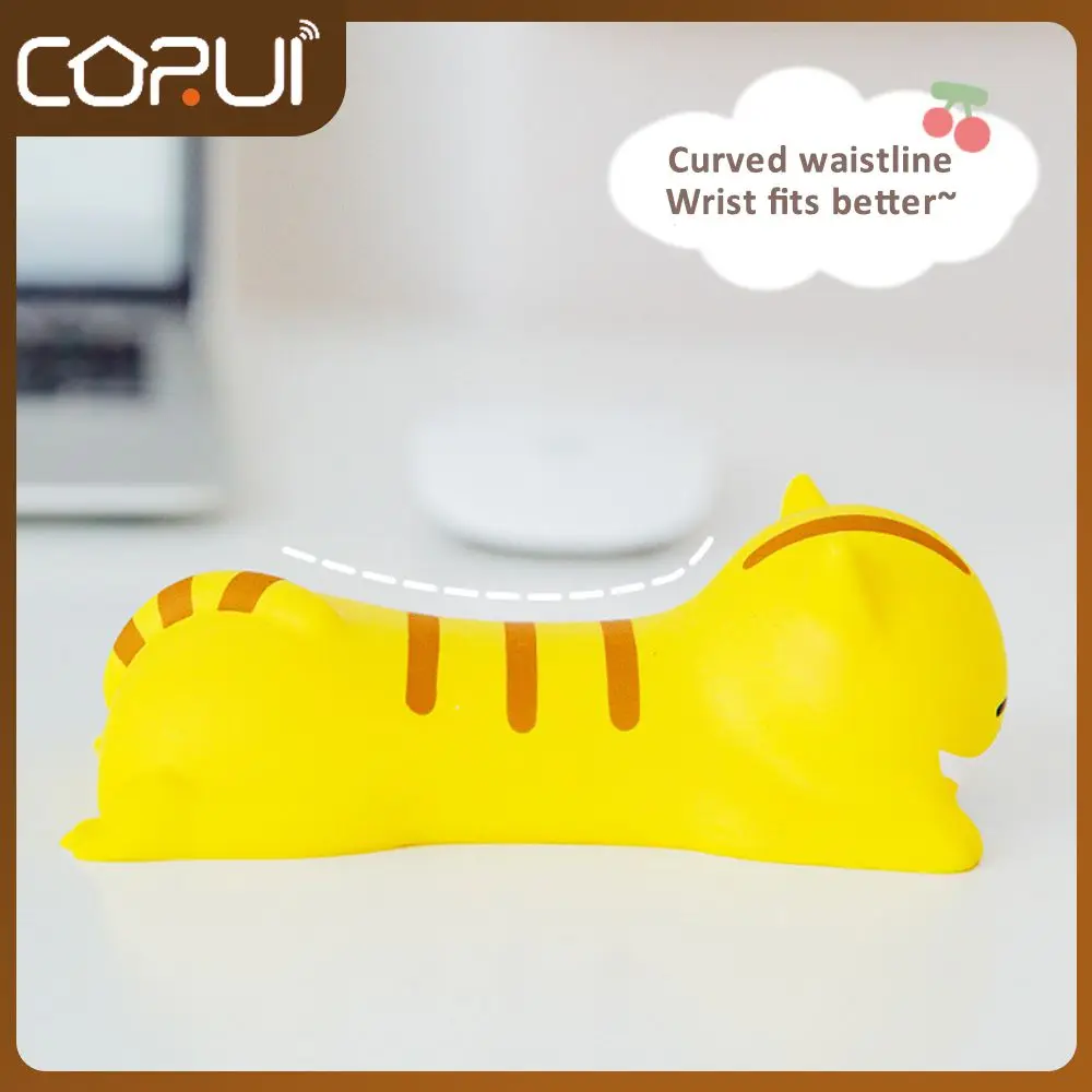 

Gaming Desktop Pad Comfortable Cartoonish Mouse Pad Wrist Rest Lovely Resin Pad Keyboards Wrist Protection Portable Pu Soft Girl