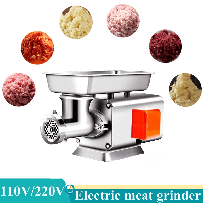 

1100W Electric Meat Grinders Stainless Steel Heavy Duty Mincer ​Sausage Stuffer Food Processor Home Appliances Chopper Sonifer