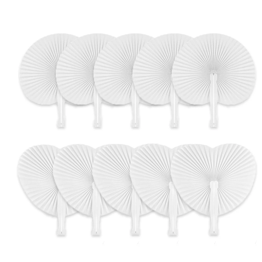 

Бумажные складные веера в форме сердца