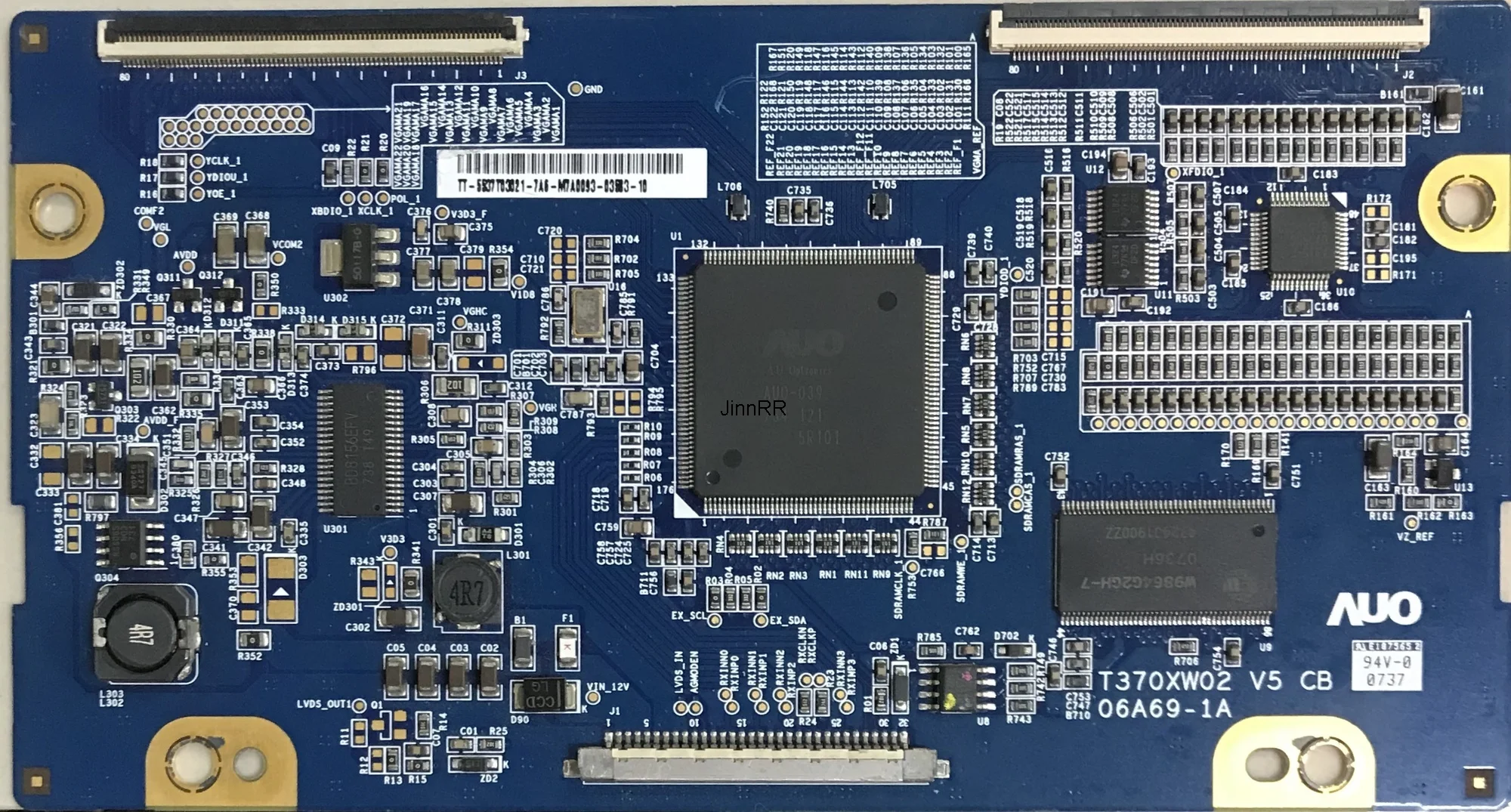 

Оригинальная логическая плата t370xw02 V5 CB 06a69-1a l37m61b la37r81ba