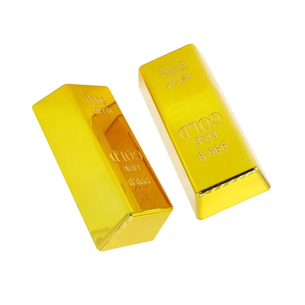 Офисный аксессуар имитация поддельного золота пресс-папье блестящий золотой