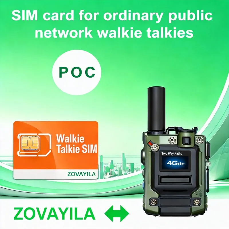 Фото SIM-карта для рации, без абонентской платы и контракта, 4G LTE M2M, 300 МБ/30 дней для радиостанций ZELLO POC K300, ZOVAGOLO СЕВЕРНАЯ АМЕРИКА №4