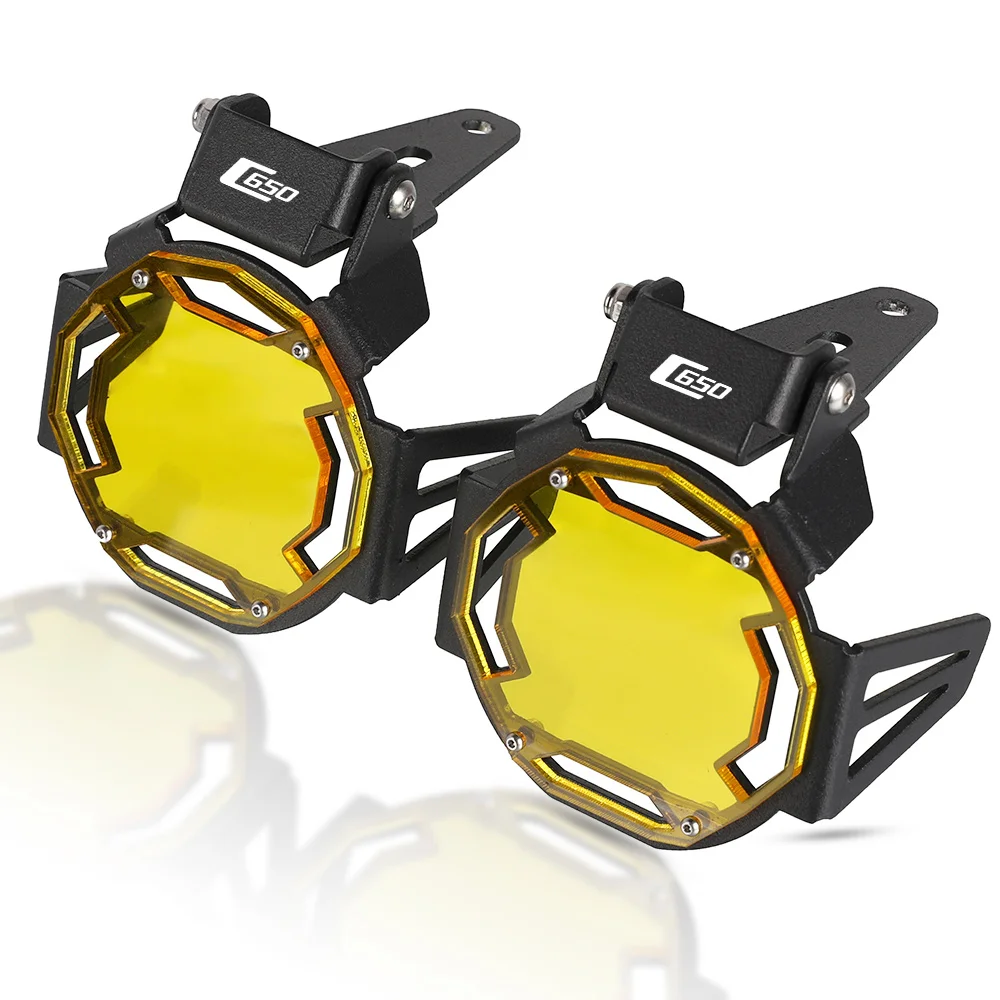 

Motorcycle For BMW C650 C 650 2011 2012 2013 2014 2015 2016 2017 2018 Flipable Fog Light Protector Guard Lamp Cover Fog Light
