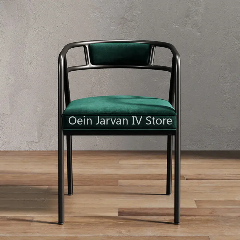 

Modern Relaxing Luxury Dining Chairs Backrest Nordic Minimalist Dining Chairs Creative Sillas De Comedor Home Furniture WZ50DC