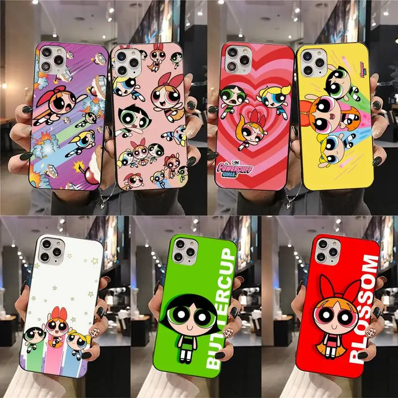 

The Powerpuff Girls Phone Case For iphone 14 Plus 13 12 Mini 11 Pro XS Max X XR Cover