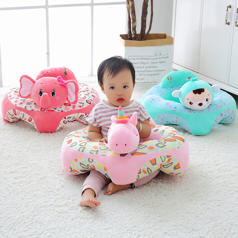 

Baby Sofa Cover Learn to Sit Seat Feeding Chair Cover Washable Baby Sofa Skin for Infant Kid Sofa Cover Soft Seat Case No Cotton