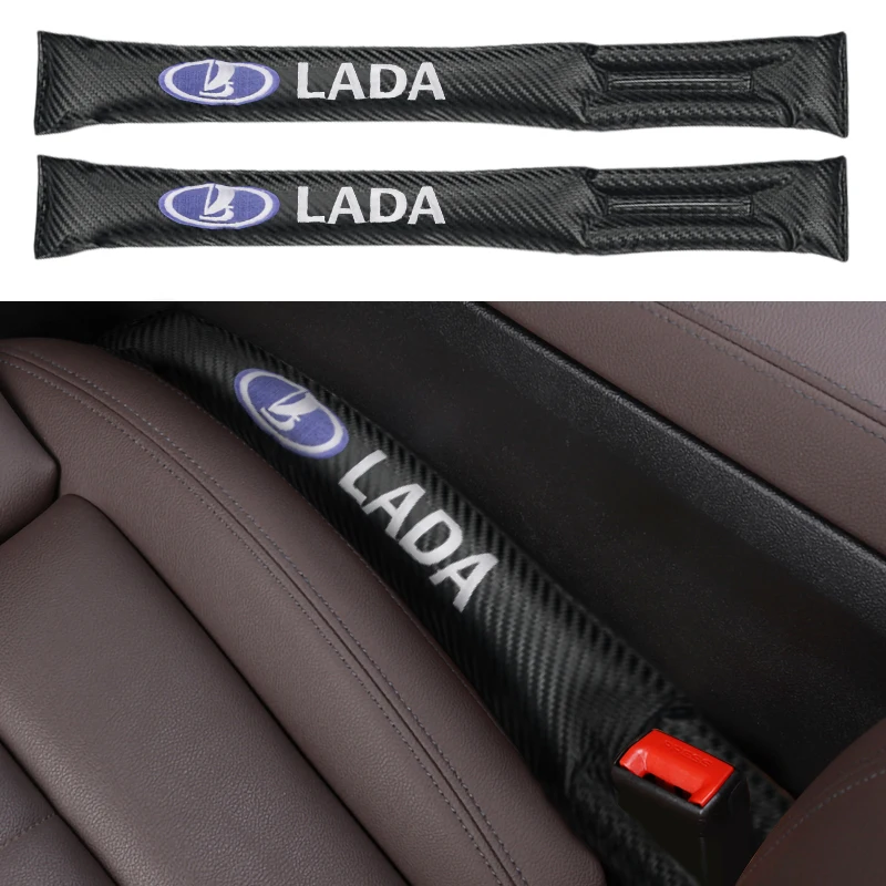 

Car Seat Gap Filler Padding Seat plug Leakproof Pads For Lada VESTA Niva Kalina Priora Granta largus Vaz Samara Auto Accessories